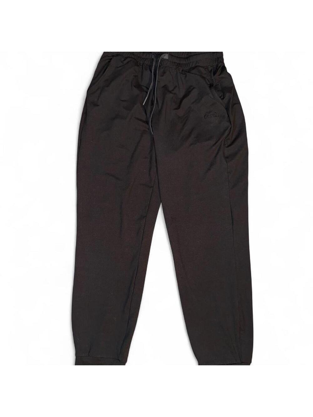 Comfrt Womens all day Jersey brown joggers drawstring size M